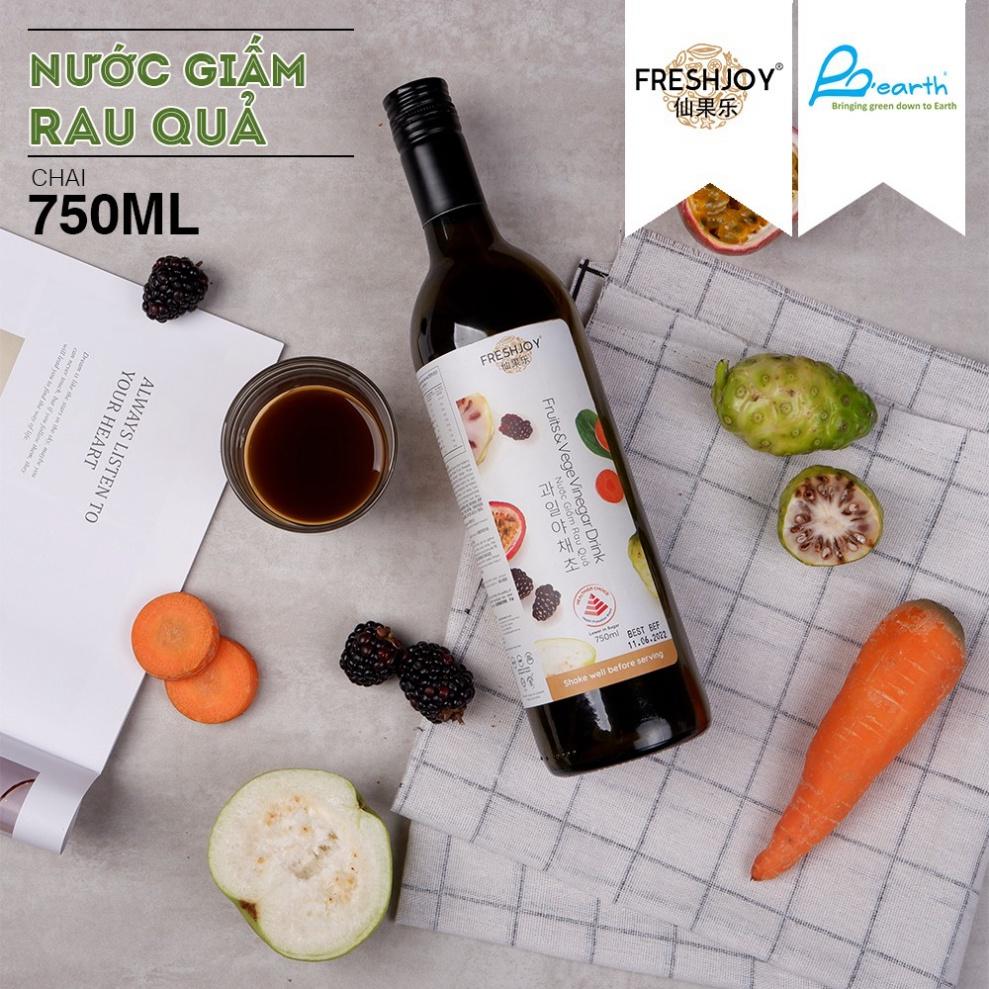 NƯỚC GIẤM UỐNG VỊ RAU CỦ FRESHJOY 750ML