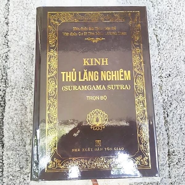 Kinh Thủ Lăng Nghiêm Trọn Bộ (Bìa Cứng)
