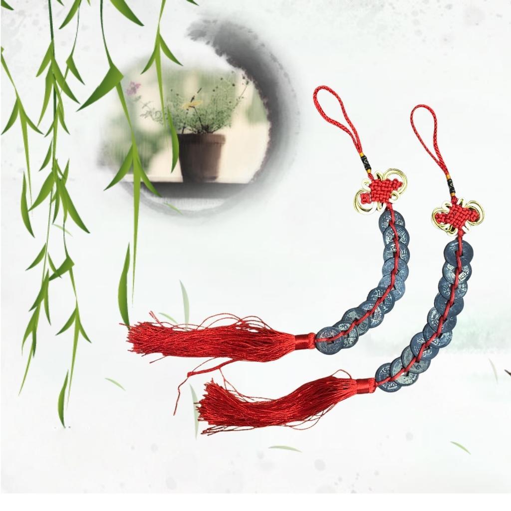 Xâu Tiền Xu Cổ Thập Đế phong thủy cho nhà và xe  206765