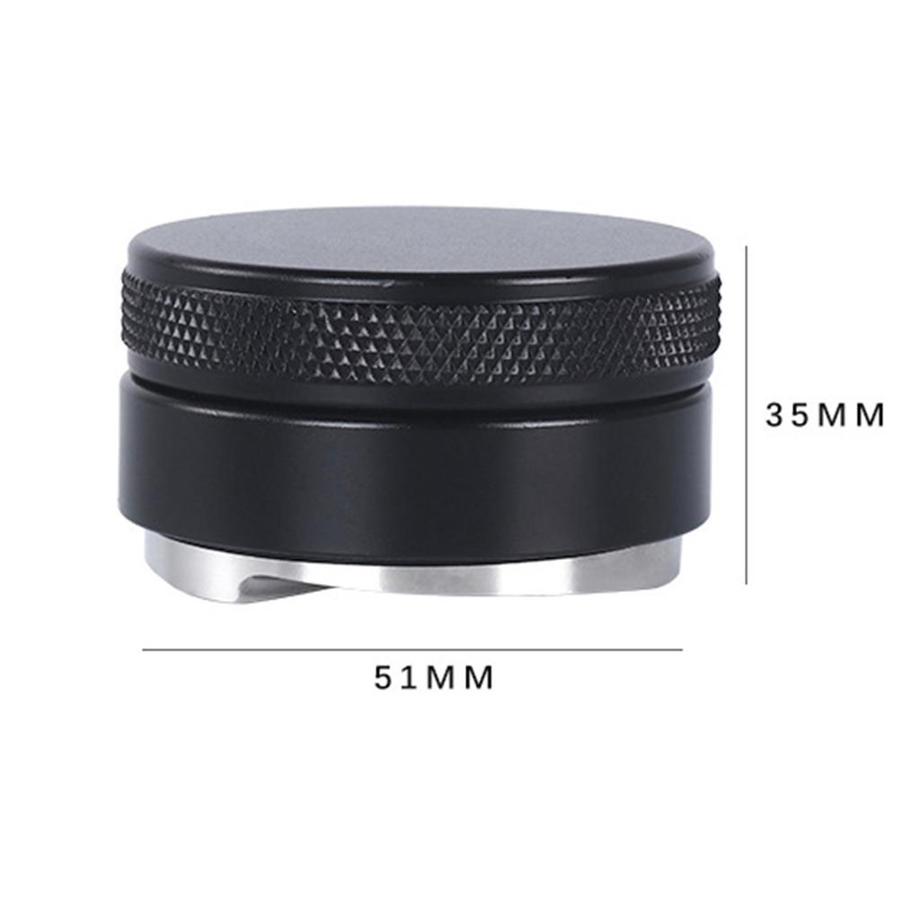 Zinc Alloy Professional Coffee Distributor Leveler Tool Powder Distributor Loosely Distributed Avoid Agglomeration Espresso Distribution Hand Tampers