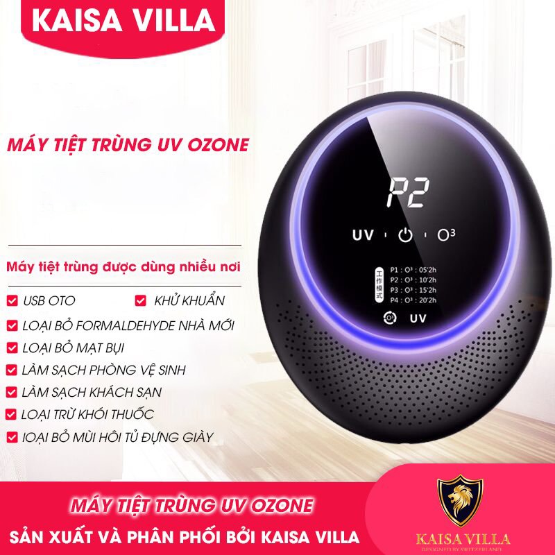 MÁY KHỬ TRÙNG, KHỬ MÙI KAISAVILLA KVS-07 - THANH LỌC HIỆU QUẢ MỌI KHÔNG GIAN - HÀNG NHẬP KHẨU