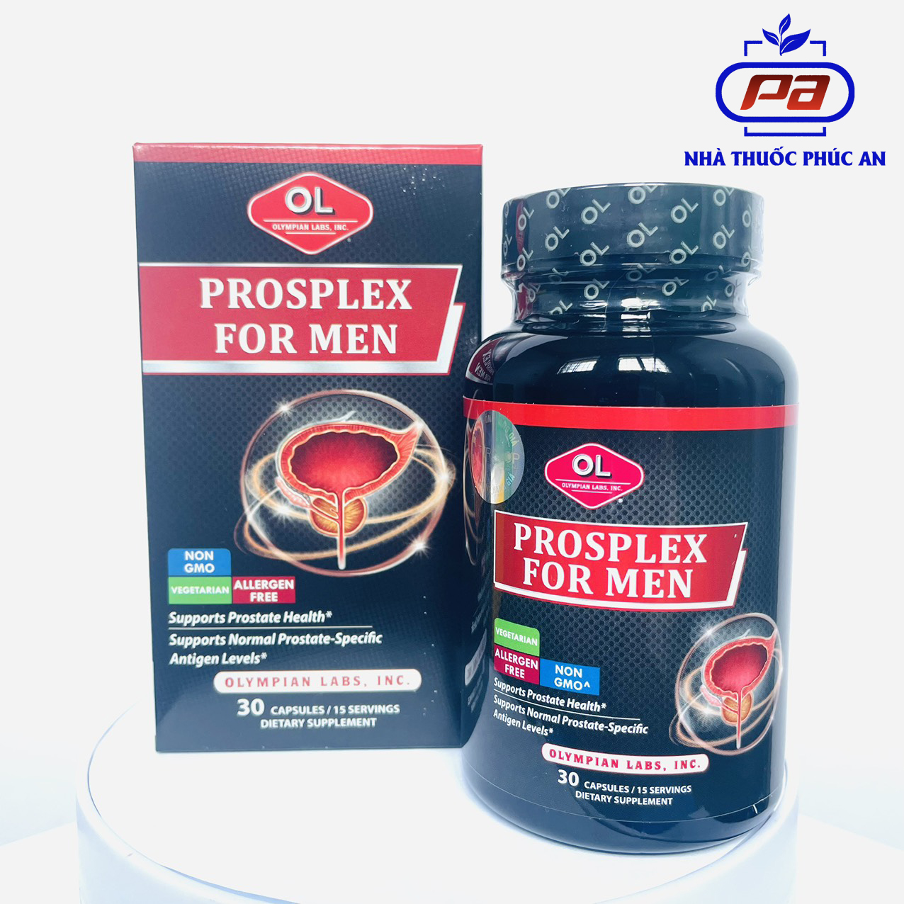 Viên uống giảm phì đại tuyền liệt tuyến Prosplex For Men Olympian Labs Mỹ 30 Viên - hỗ trợ sinh lý nam