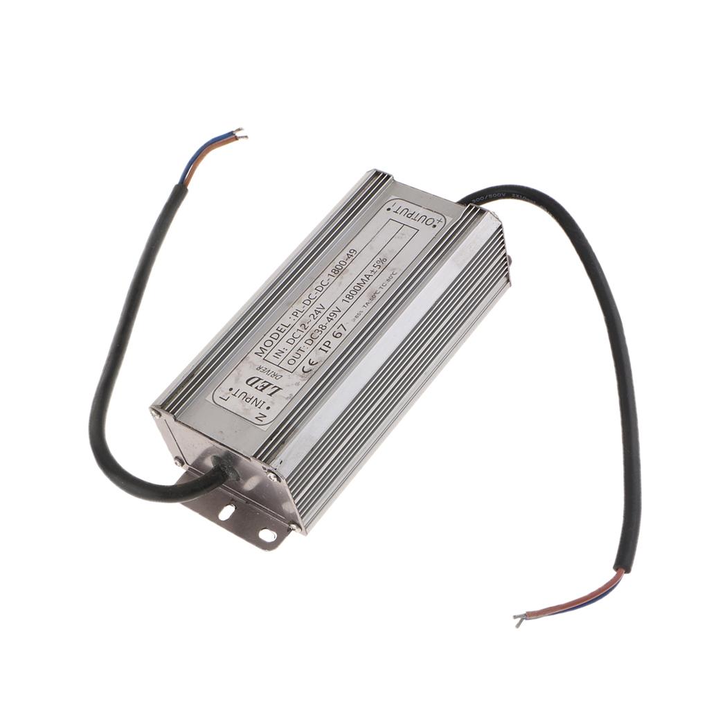 Waterproof Constant Current Led Driver Power Supply DC38-49V 1800mA Light
