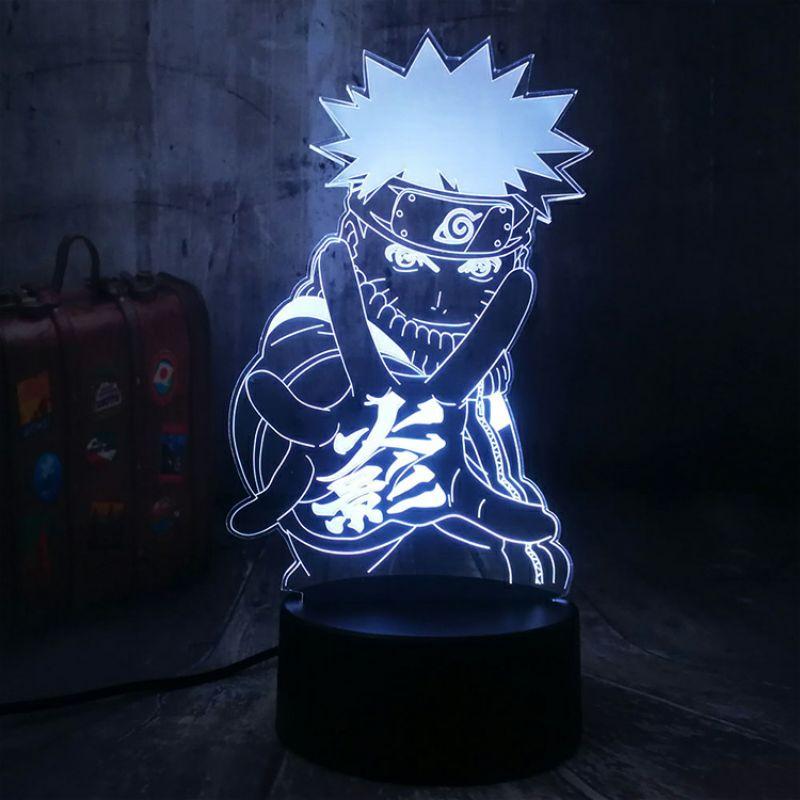 Đèn Lamp 3D Naruto Shippuden đèn ngủ đèn bàn trang trí