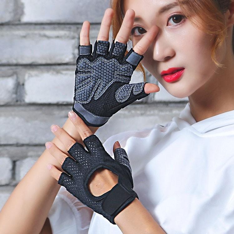 Găng tay tập Gym, đi phượt, chống nắng cho nam và nữ