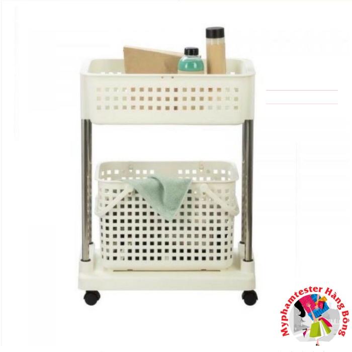 Kệ giặt di động 2 tầng