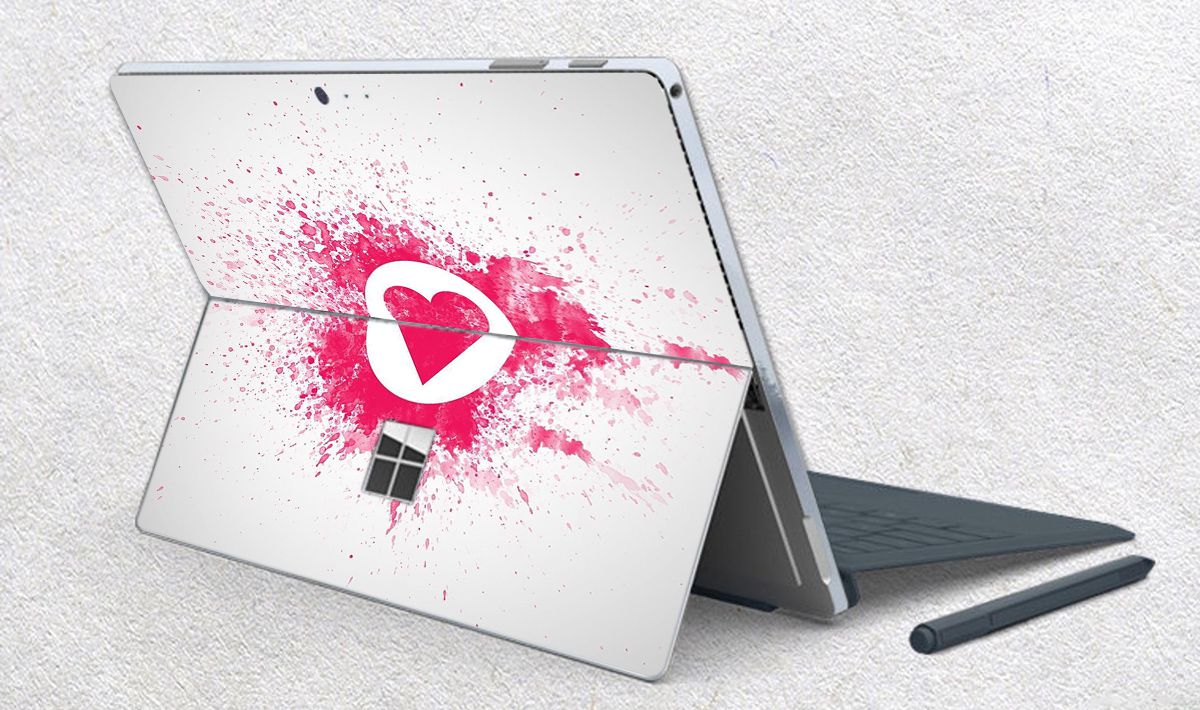 Skin dán hình Hoa văn sticker x03 cho Surface Go, Pro 2, Pro 3, Pro 4, Pro 5, Pro 6, Pro 7, Pro X