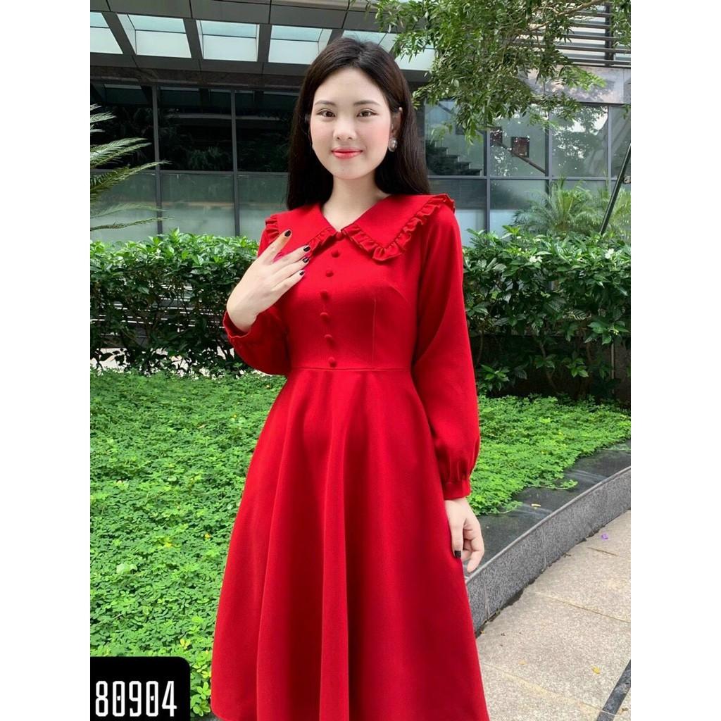 ĐẦM UMI DÁNG XÒE,HỌA TIẾT TRƠN NHƯNG KHÔNG KÉM PHẦN SANG TRỌNG,THÍCH HỢP ĐI CHƠI,DẠO PHỐ,DỰ TIỆC