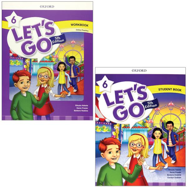 Combo Let's Go Level 6: Student Book + Workbook with Online Practice - 5th Edition (Bộ 2 Cuốn)