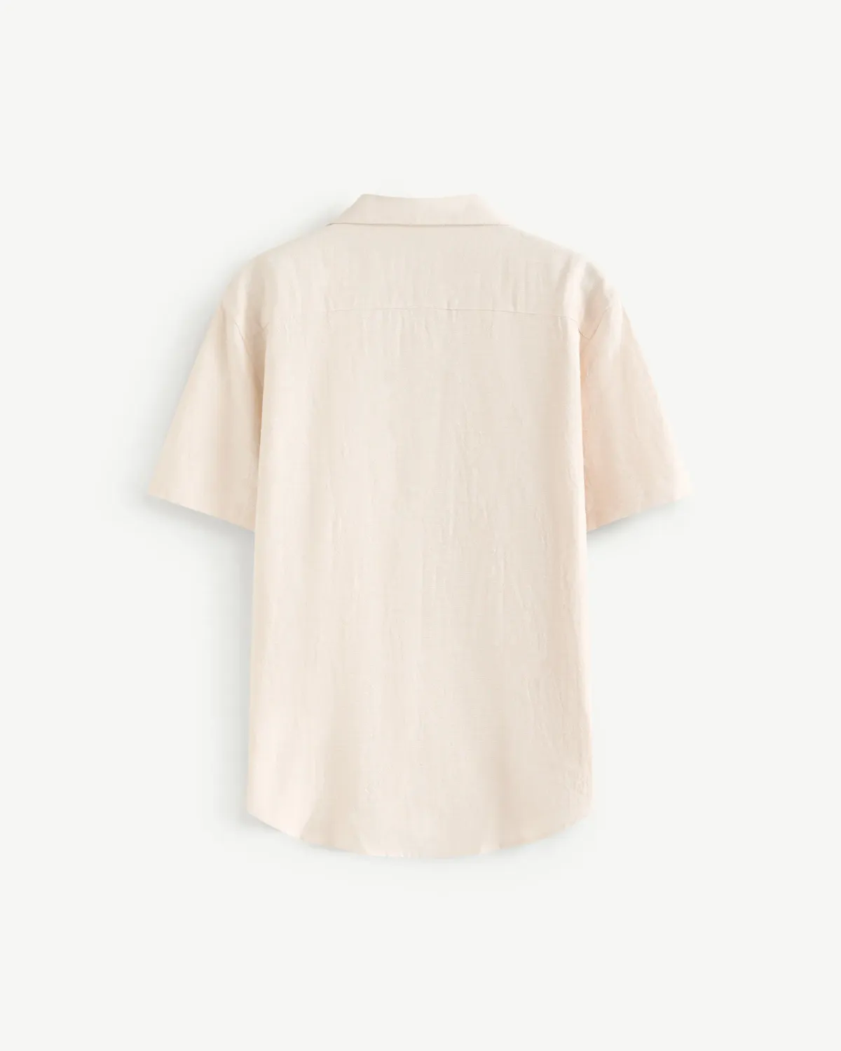 Áo Sơ Mi Nam Tay Ngắn Cotton Cổ Cuban Form Regular - ROUTINE 10S25SHS018