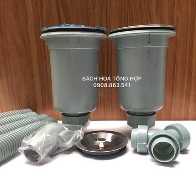 Bộ Xả Bồn Rửa Chén Đơn và Đôi