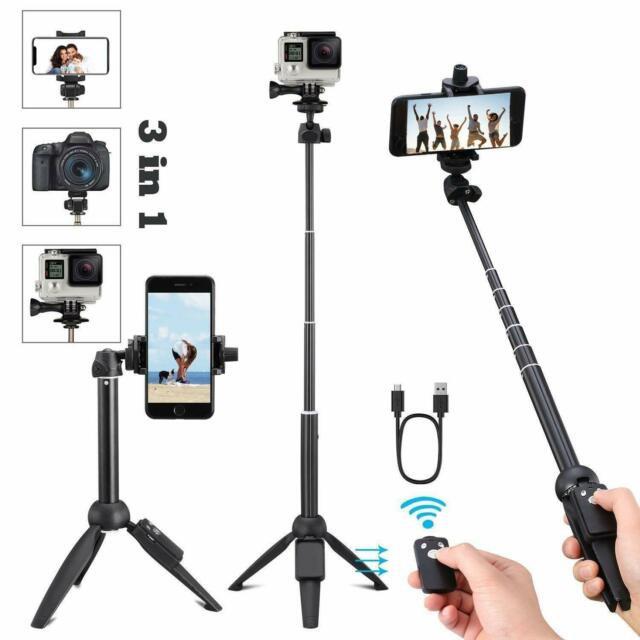 Gậy Chụp Hình Kiêm Tripod Đa Năng 3 Trong có kèm remot