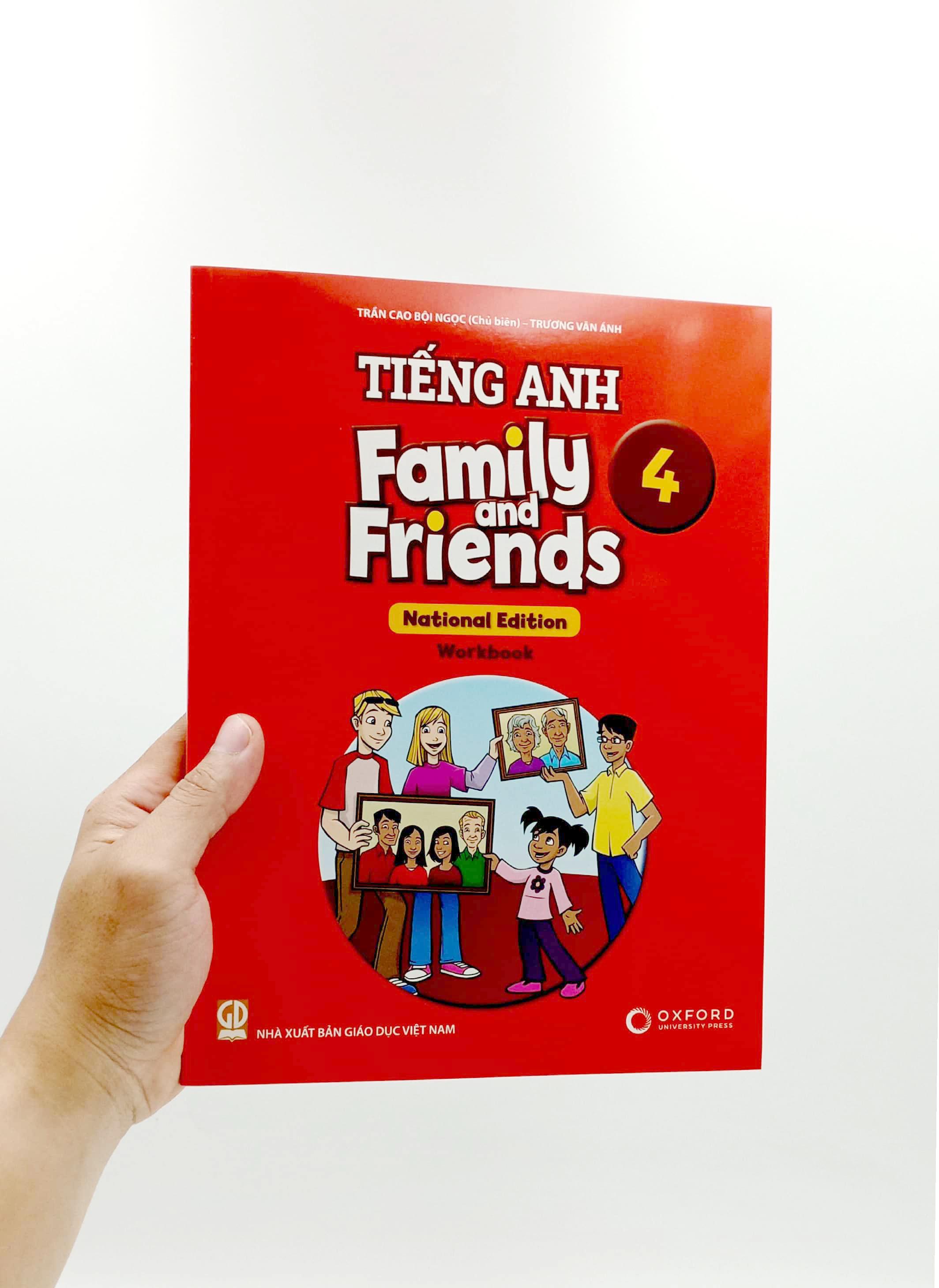 Tiếng Anh 4 Family And Friends (National Edition) - Workbook (2023)