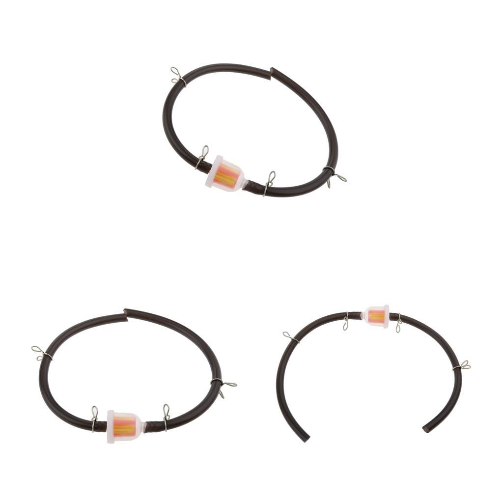 3 Packs 47cc 49cc Mini Gas Hose Line Fuel Filter for Dirt Pocket Bike Quad