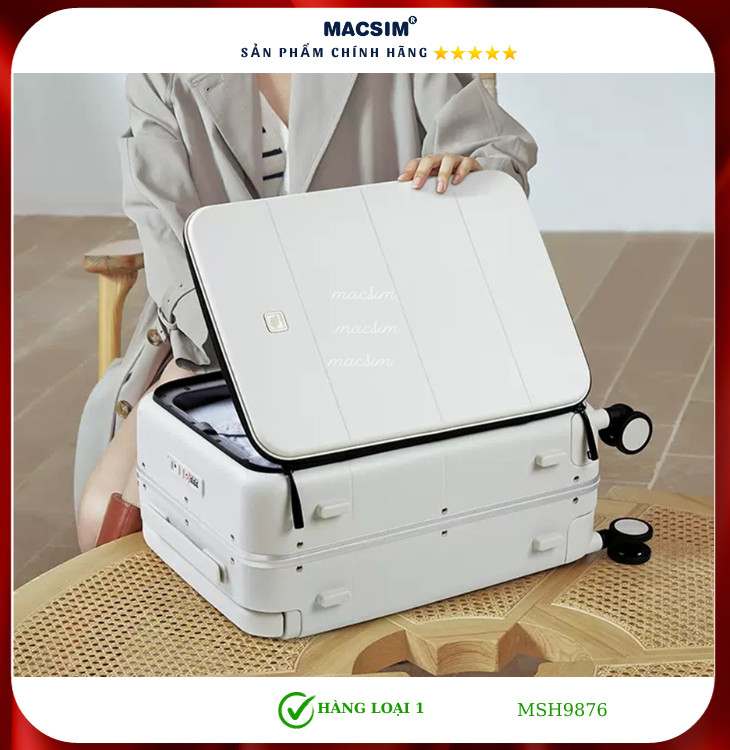 Vali cao cấp Macsim Hanke MSH9862 - Size 20 inch