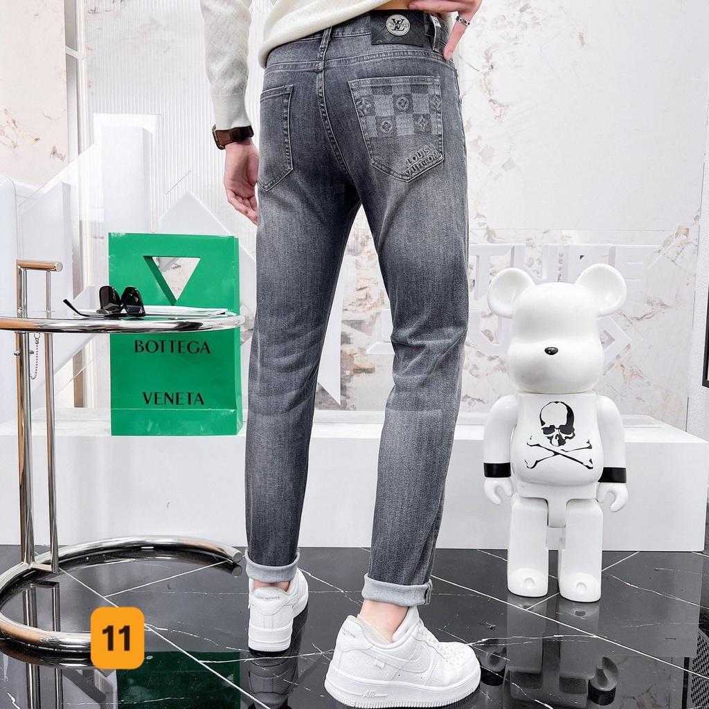 Quần jean nam dài cao cấp phong cách hàn quốc mẫu đẹp 2023 chất jean co giãn - Skymen fashion TCS11