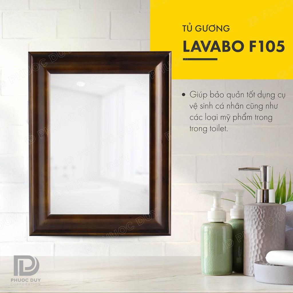 Tủ gương phòng tắm treo tường đa năng - Tủ gương Lavabo F105