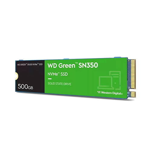 Hình ảnh Ổ cứng SSD WD Green SN350 500GB M.2 2280 PCIE NVME 3X4 ( WDS500G2G0C ) - Hàng Chính Hãng