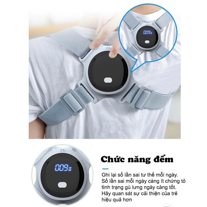 Đai chống gù thông minh lưu được số lần sử dụng - Hàng Loại 1