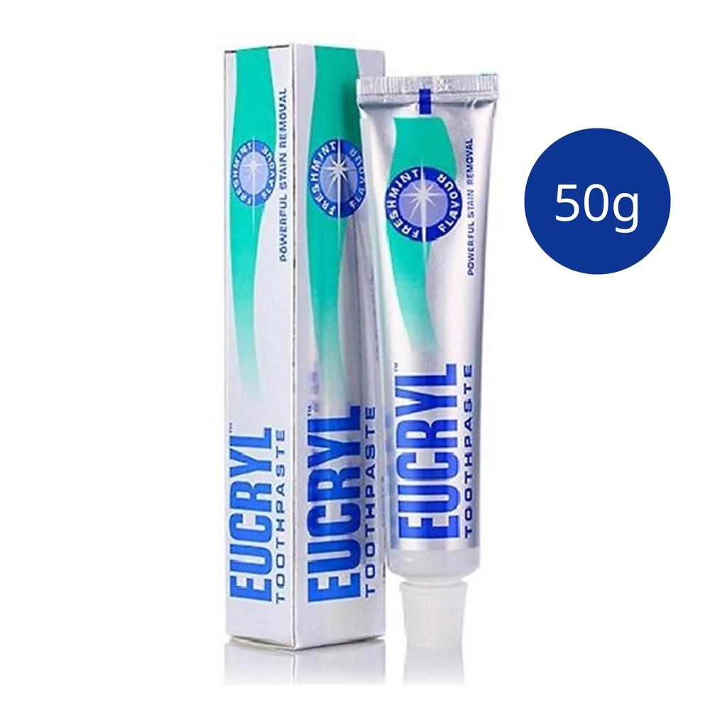 Combo Kem Đánh Răng Và Bột Làm Trắng Răng Eucryl 50g/Cái