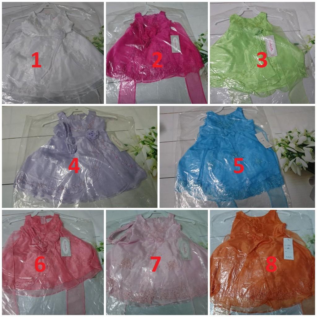 Sale Đầm công chúa xuất Mỹ cinderella + tuban đầu cho Bé 6-24m _T9.110