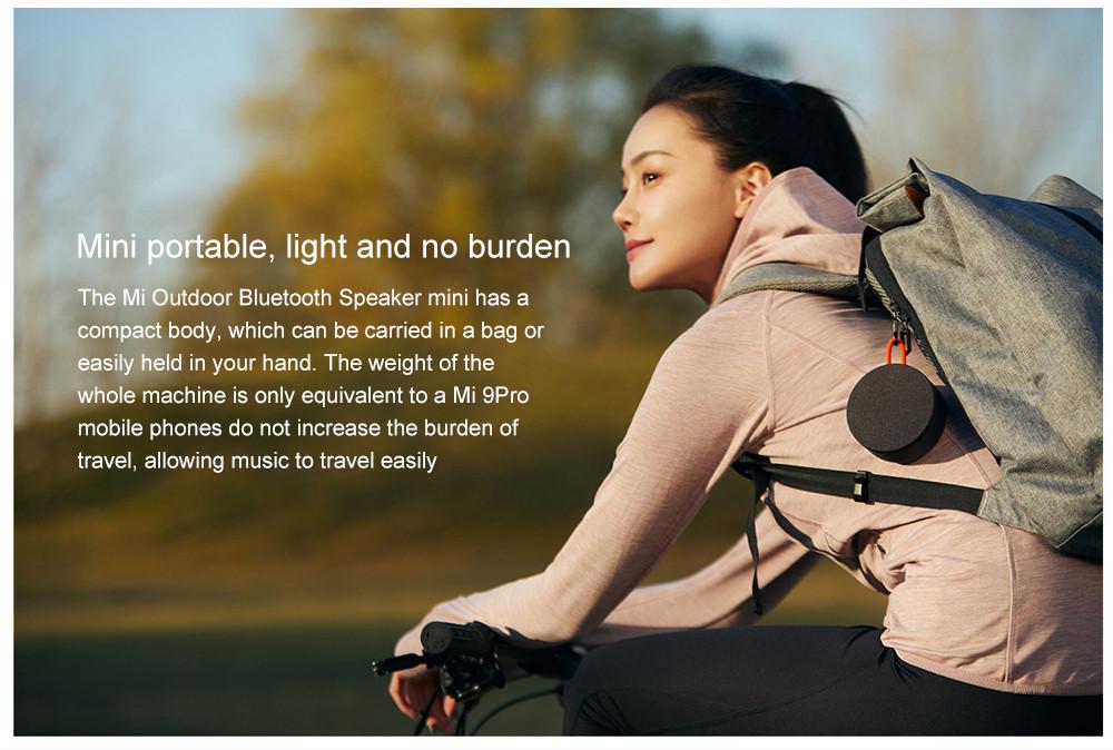 Xiaomi di động Bluetooth 5.0 Loa âm thanh nổi âm nhạc không dây mini loa ngoài trời IP67 Dustproof Waterproof Bulit-in 2000mah Màu