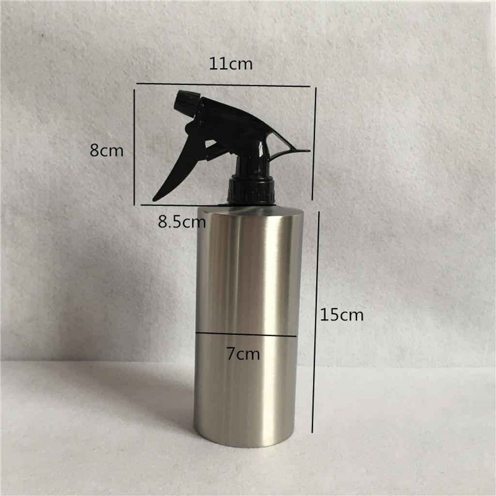 2Pcs/set Stainless Steel Spray Bottle Blow Can Plant Flower Water Sprayer
