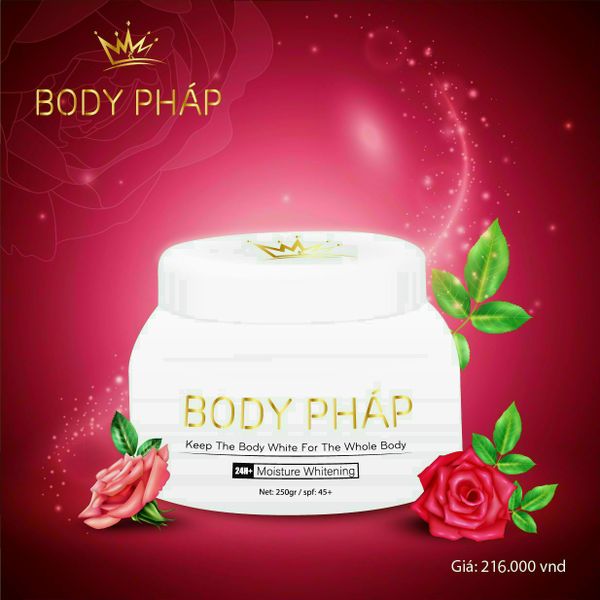 KEM BODY PHÁP COSMETICS DƯỠNG TRẮNG  TOÀN THÂN 