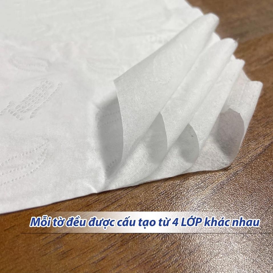 Khăn giấy rút cao cấp Tempo - 4 lớp bền dai, an toàn cho da - Thương hiệu Đức