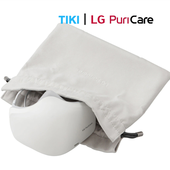 Khẩu trang lọc khí LG PuriCare thế hệ 2 [MÀU TRẮNG] lọc bụi mịn 2.5 PM AP551AWFA Hàng chính hãng / Hàng nhập khẩu