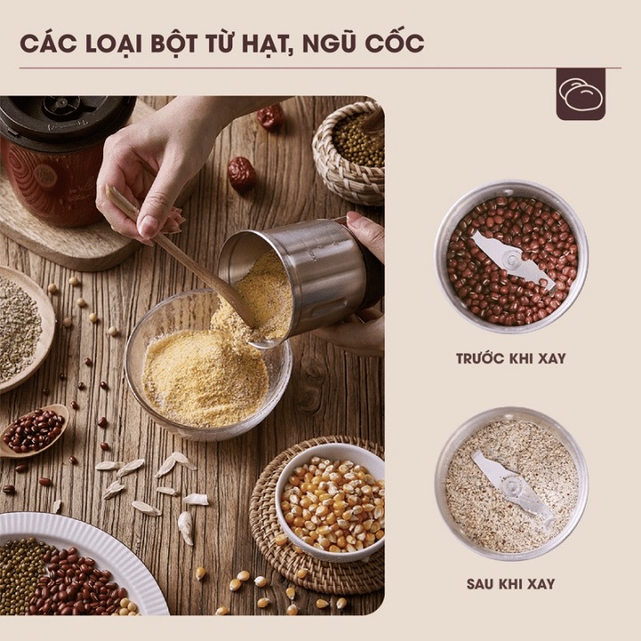 Máy Xay Hạt Khô Cao Cấp Siêu Mạnh