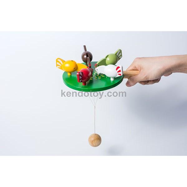 Gà mổ thóc | đồ chơi gỗ