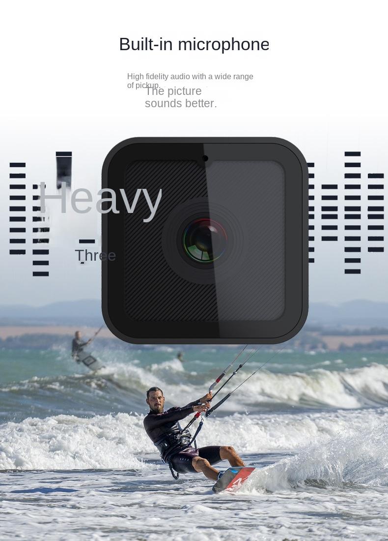 Camera hành động 1080p 256g HD 25fps WiFi Đa chức năng dưới nước Sport Sport Cam DV Camcorder Outdoor CAM Video ghi lại