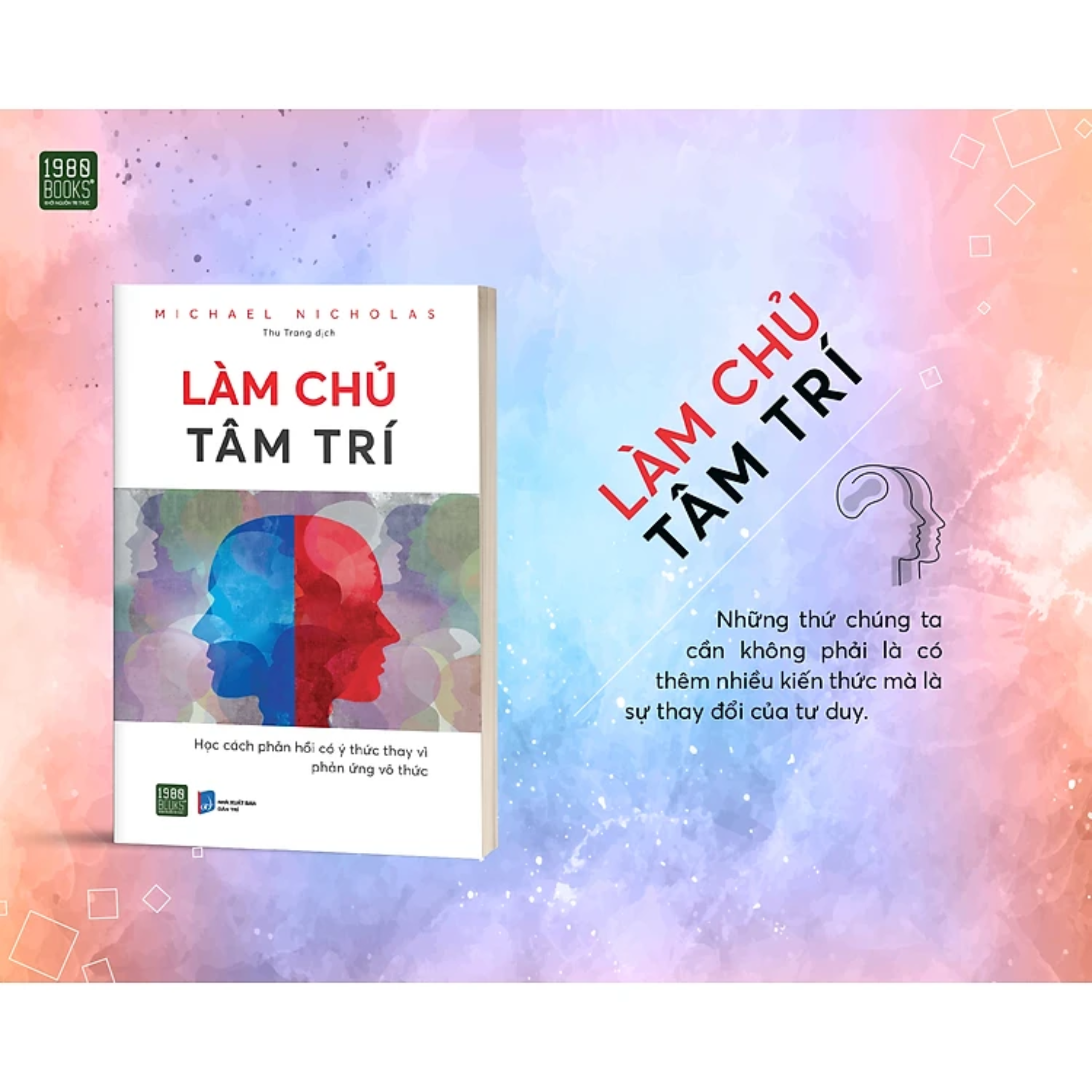 Sách Kĩ Năng Kinh Doanh Thực Chiến/ Kĩ Năng Sống/ Bài Học Kinh Doanh: Làm Chủ Tâm Trí _ Học Cách Phản Hồi Có Ý Thức Thay Vì Phản Ứng Vô Thức