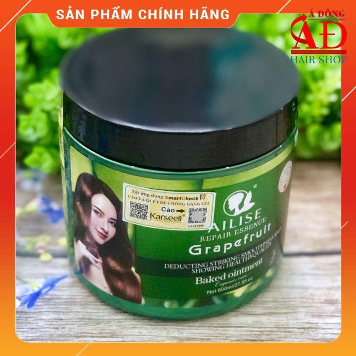 Hấp dầu bưởi Grapefruit Ailise siêu mượt phục hồi tóc cao cấp 800ml
