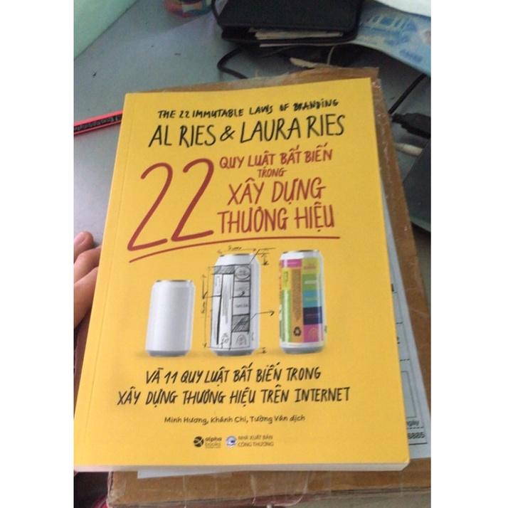 Sách 22 Quy Luật Bất Biến Trong Xây Dựng Thương Hiệu - Alphabooks - BẢN QUYỀN