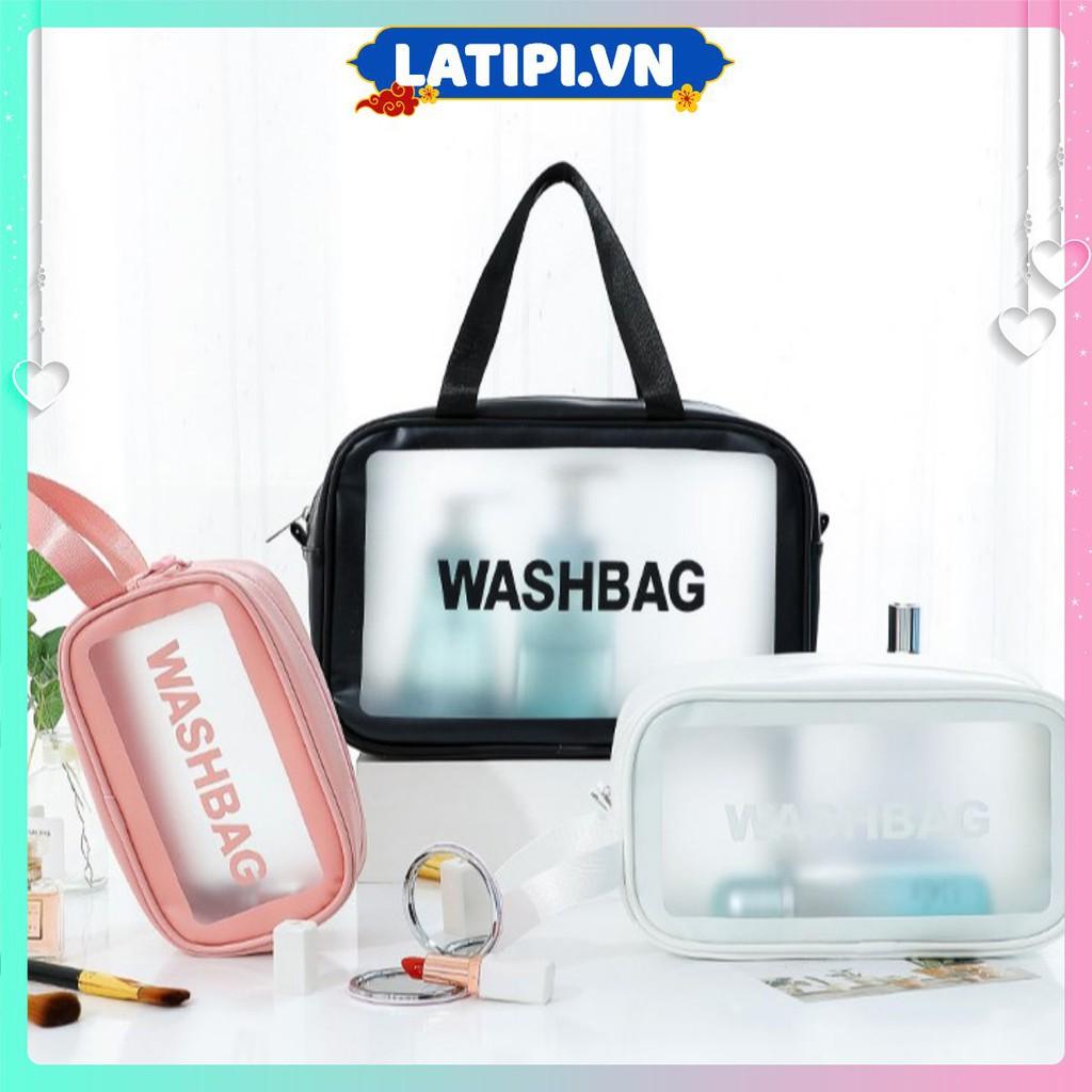 Túi Đựng Mỹ Phẩm Đựng Đồ Trang Điểm Đi Du Lịch Cá Nhân Chống Thấm Nước Washbag Tiện Lợi Nhiều Kích Thước TD26