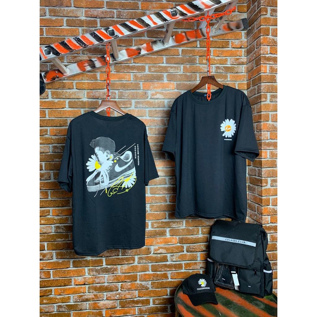 Áo Thun UNISEX Nam Nữ Tay Lửng From Rộng Giá mềm