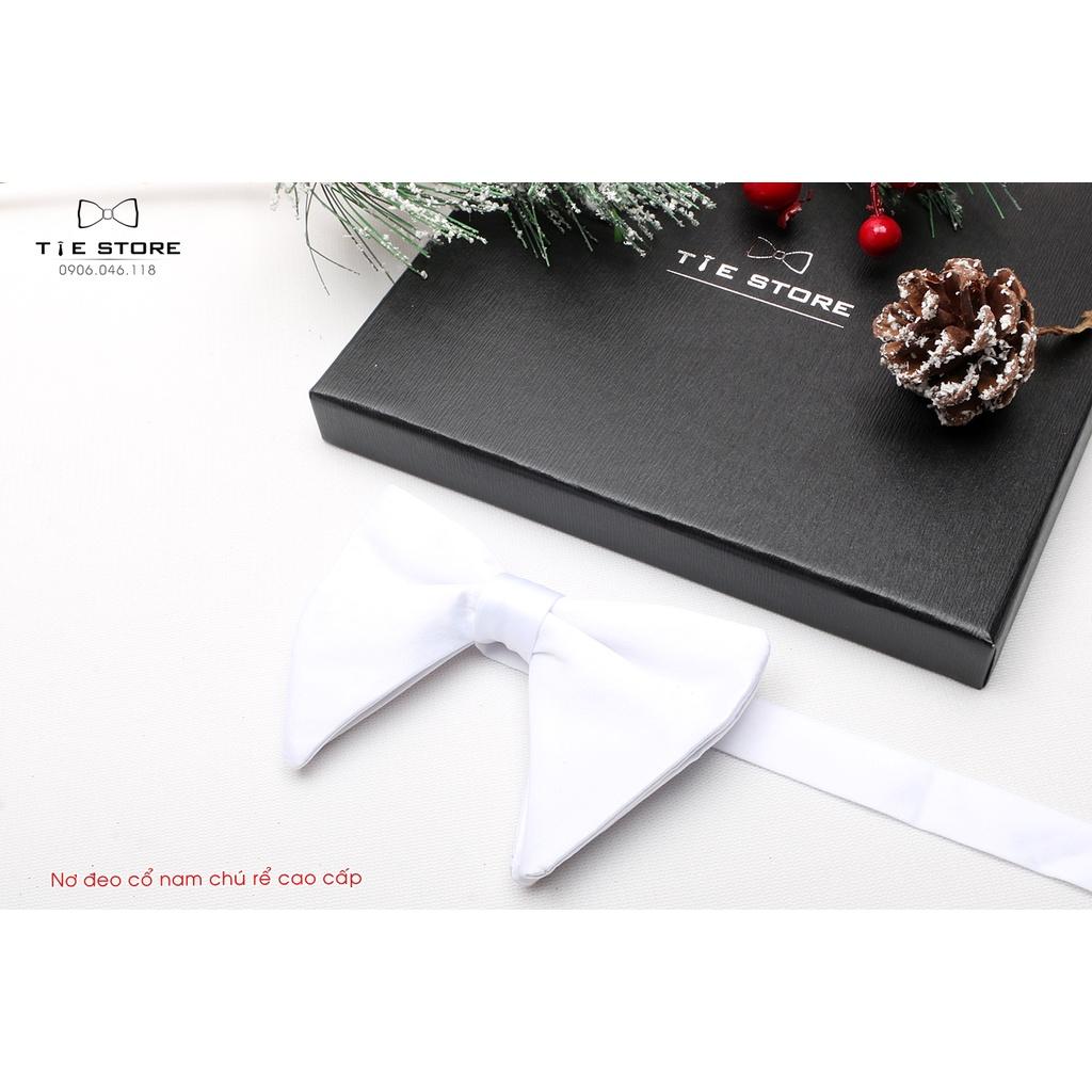 NHIỀU MẪU Nơ Đeo Cổ Nam Chú Rể Cánh Dài, Nơ Nam Đẹp, Nơ MC Ca Sỹ - Full box