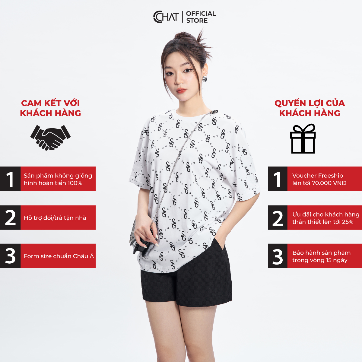 Áo Thun  Freesize In Chữ HaNoi Saigon Chất Cotton Mềm Mịn 13TNY6001SH 13TNY6002SH