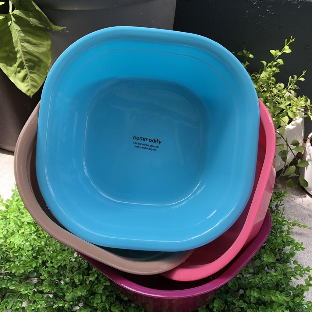 Thau rửa hình vuông nhựa dày