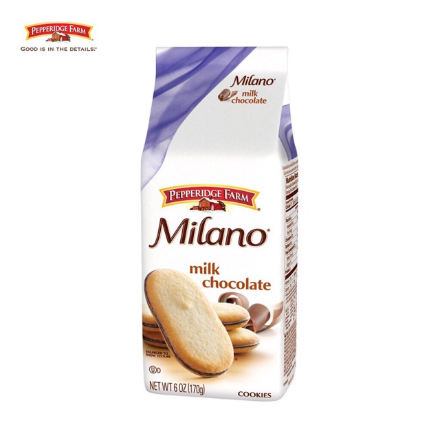 Bánh Quy Socola Đen Milano CHOCOLATE PEPPERIDGE FARM (170 gr) NHẬP KHẨU MỸ