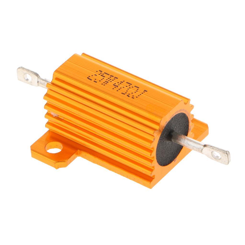 2-8pack Golden Resistor Aluminum Case Wirewound Chassis Mounted 1K Ohm