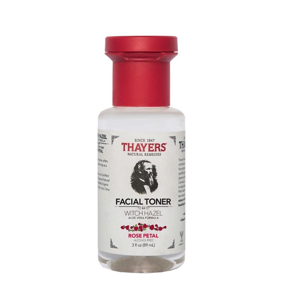 Thayers Alcohol-Free Witch Hazel Rose Petal - Nước Cân Bằng Không Cồn Hoa Hồng 89ml