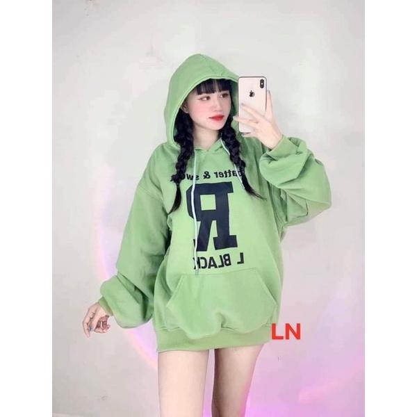 Áo hoodie chữ R DA6