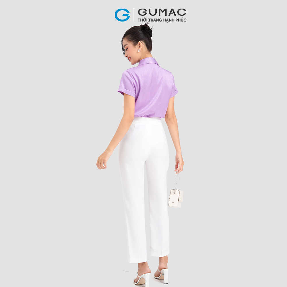 Quần ống đứng túi cơi GUMAC QD03052