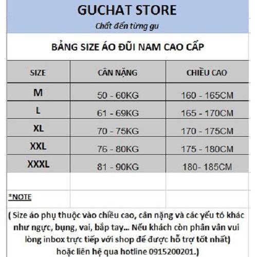 Áo Sơ Mi Nam Dài Tay GU CHẤT, Vải Đủi Mịn Màng, Thoáng Mát, Thiết Kế Cổ Trụ Sang Trọng - GUD14