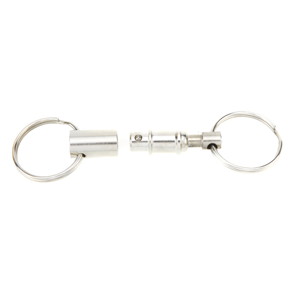 5 Cái móc khóa có thể tháo rời, hợp kim sắt mạ niken