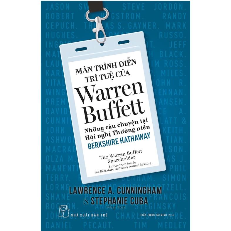 Sách - NXB Trẻ - Màn trình diễn trí tuệ của Warren Buffett