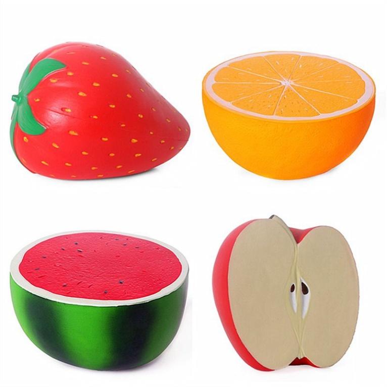 Squishy hình bánh hình thú hình củ quả tạo hình giải nén bóp trút giận mềm mịn giải tỏa căng thẳng cho bé